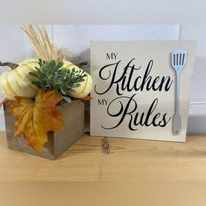 Kitchen Home Decor Sign